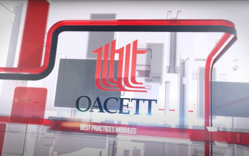 Screencap of OACETT's Best Practices Modules course