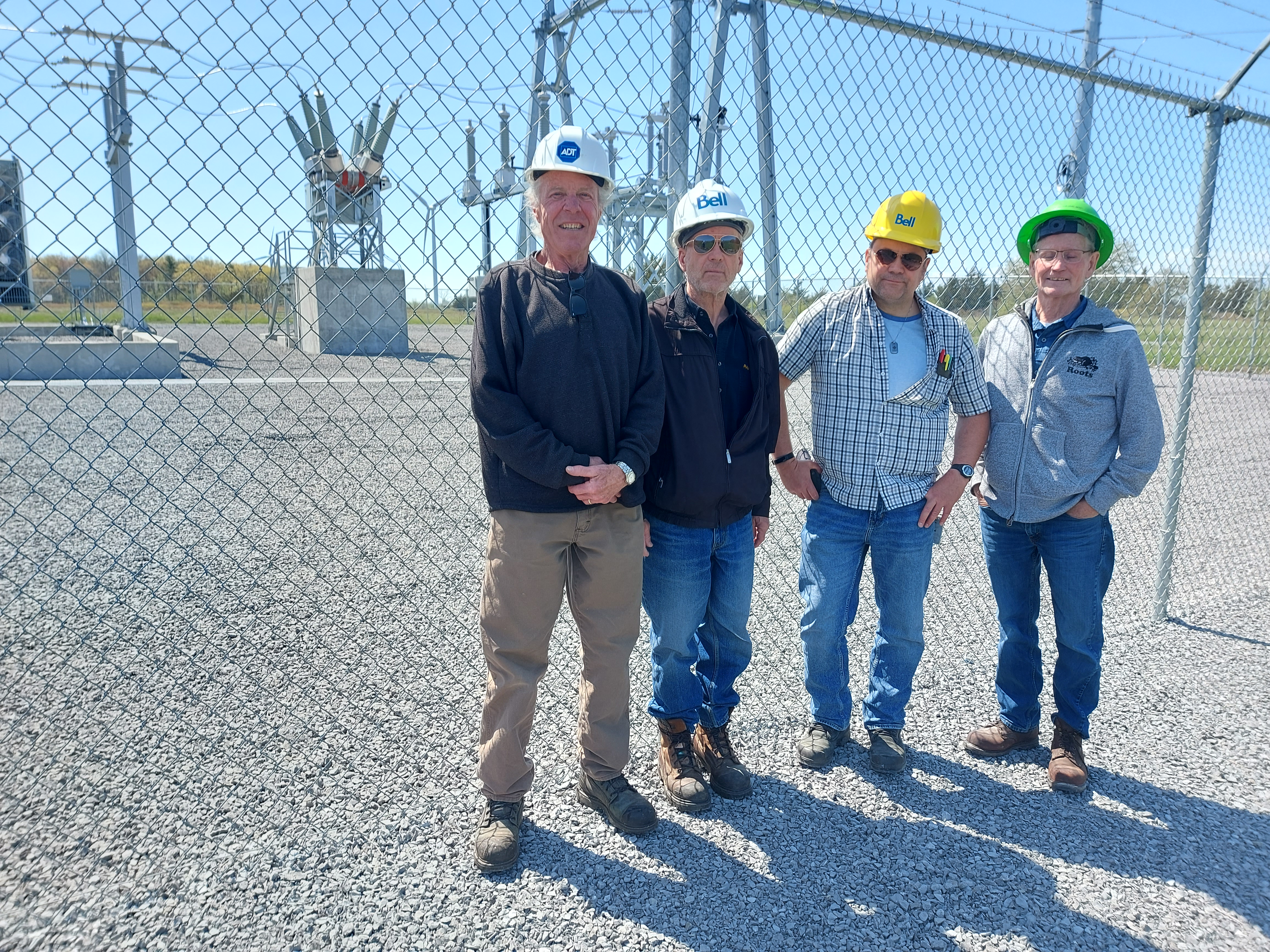 tour Group of men in hard hats