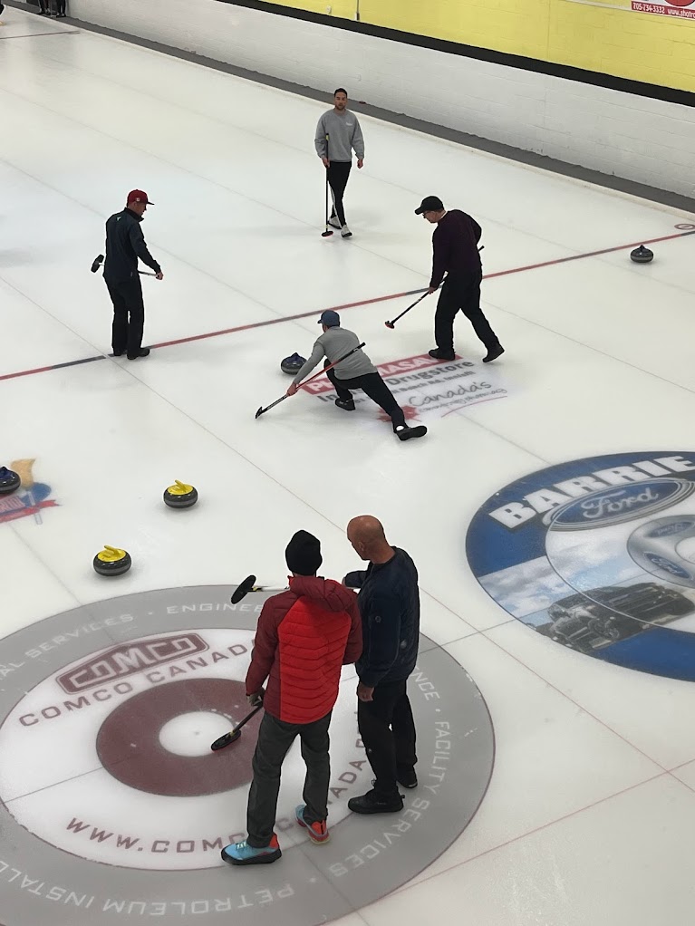 curling people curling