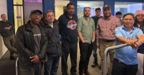 Toronto Transportation Control Centre Tour Group of people